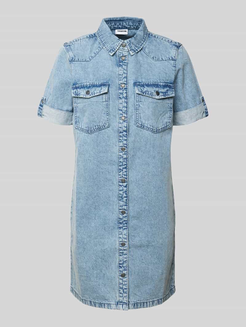 Noisy May Jeansjurk met 1 2-mouwen model 'NEW SIGNE'