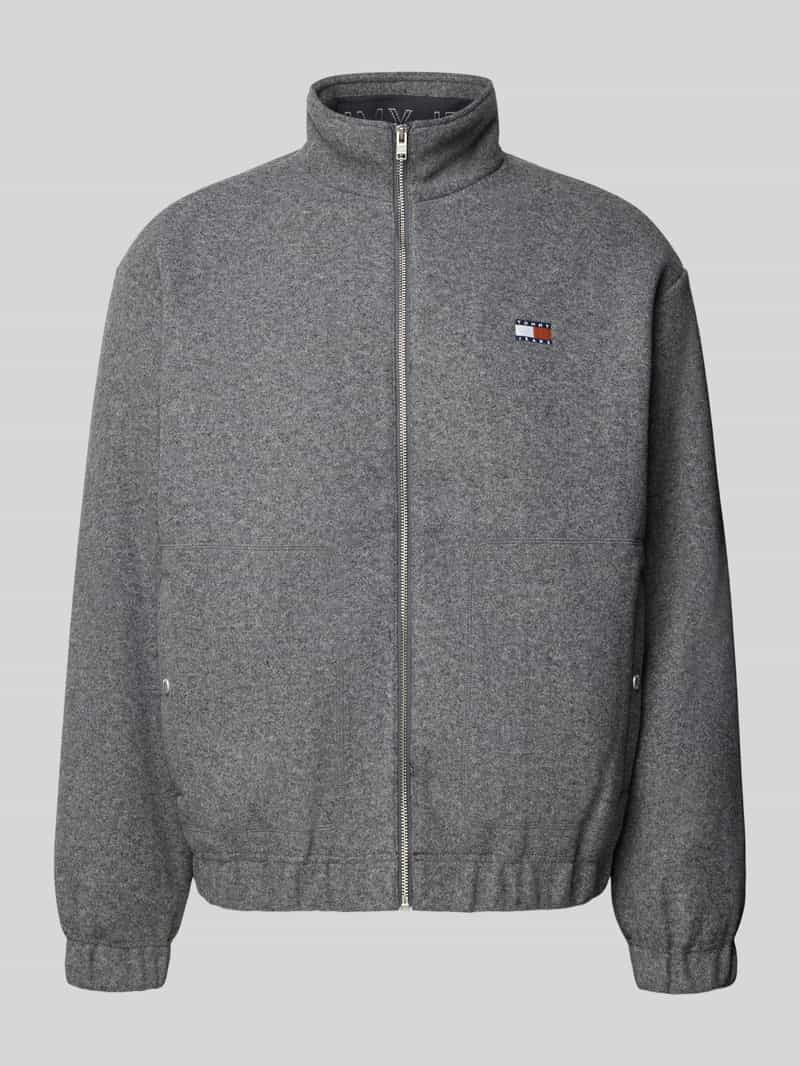 Regular fit bomberjack met wol