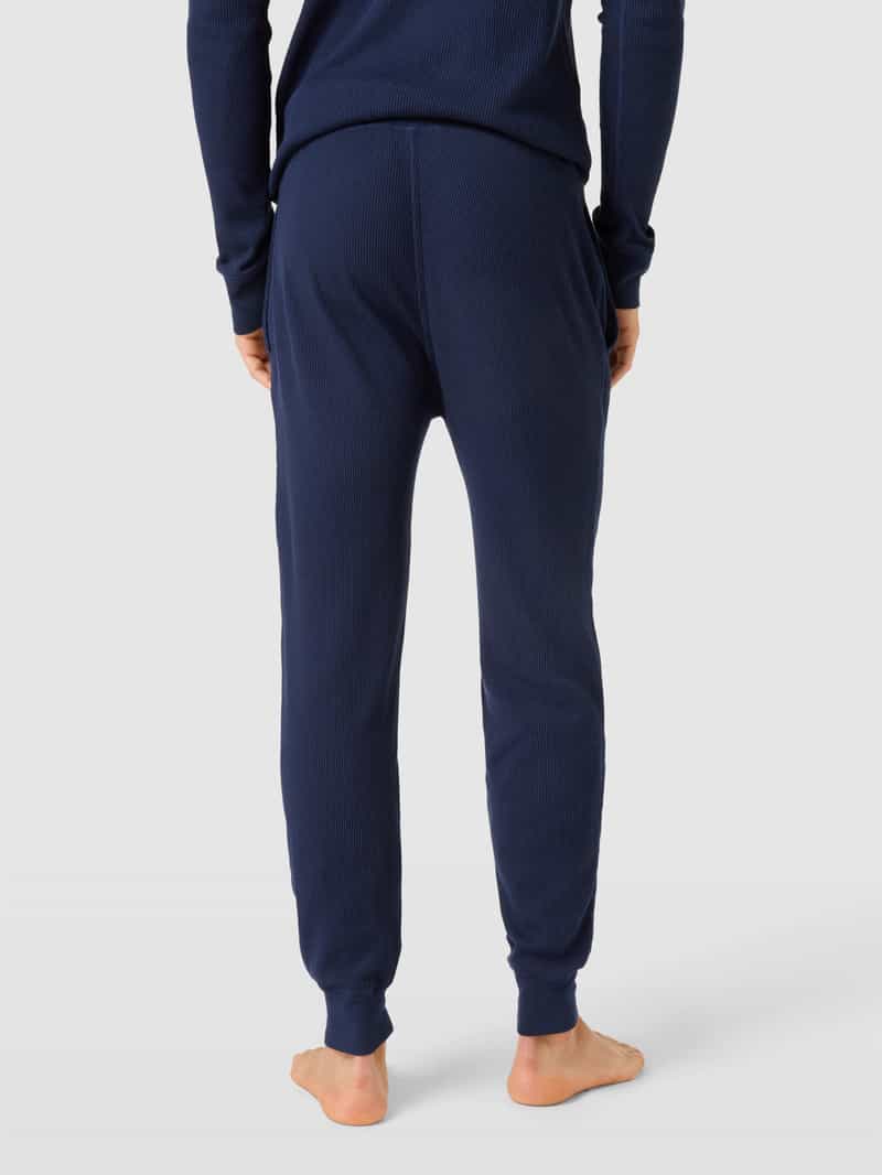 Sweatpants met structuurmotief, model 'WAFFLE' Polo Ralph Lauren Underwear