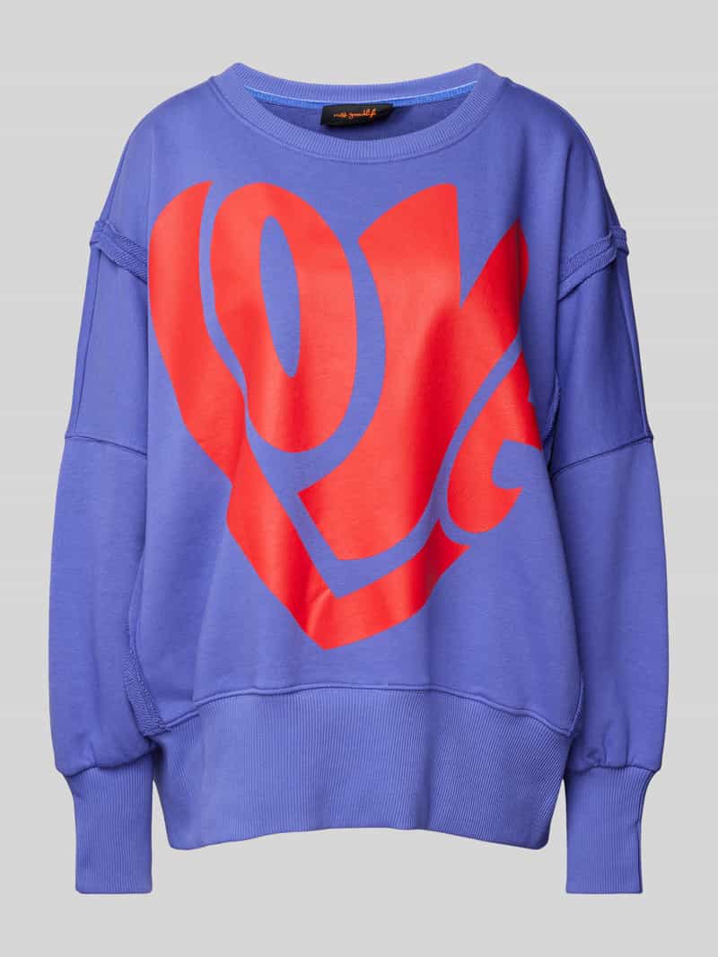 miss goodlife Oversized sweatshirt met statementprint