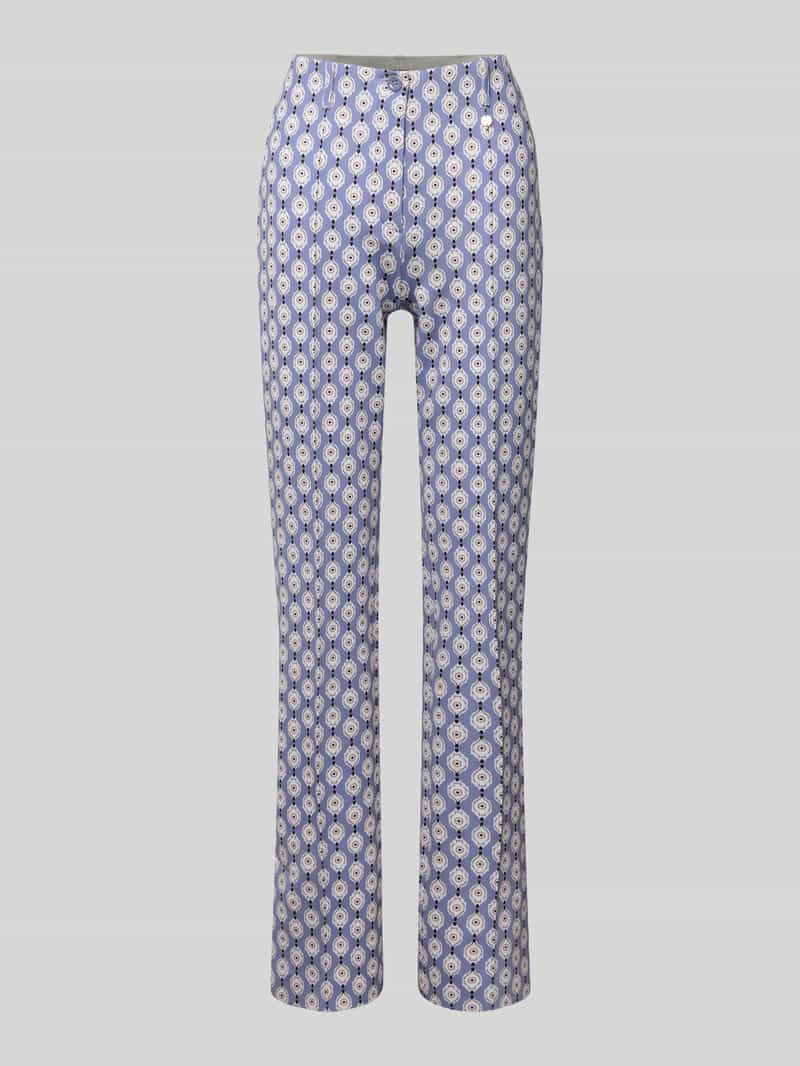 Marc Cain Femine fit broek met elastische band