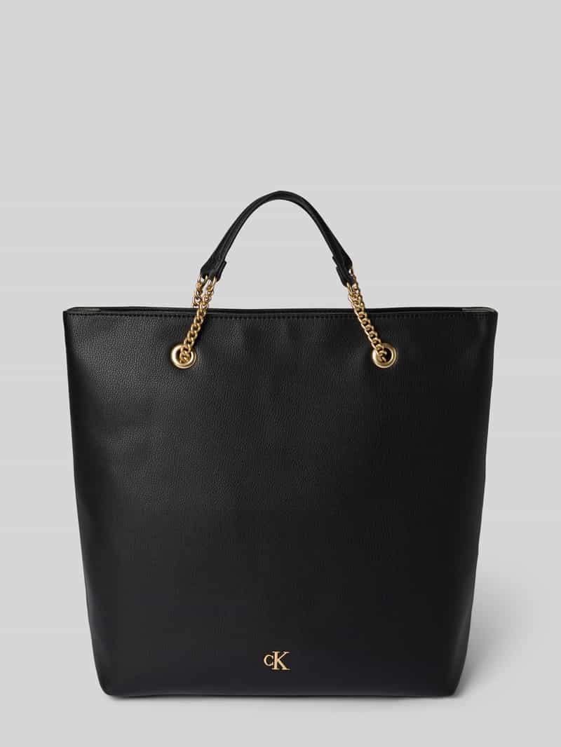 CK Calvin Klein Tote bag met labeldetail