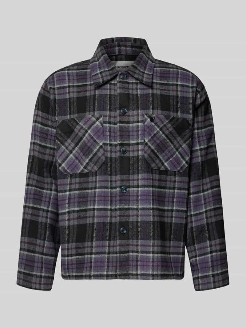 Carhartt Work In Progress Regular fit vrijetijdsoverhemd met wol en kentkraag