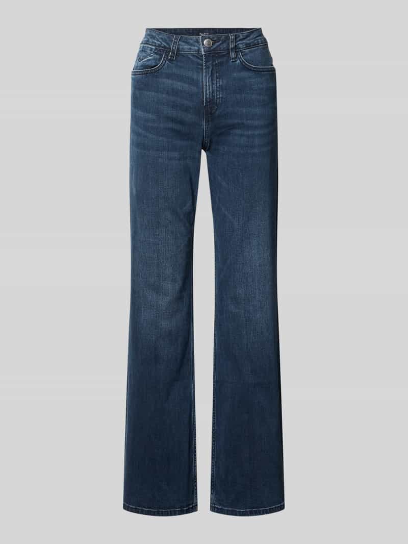 bootcut-jeans van katoenmix model 'WILLA'