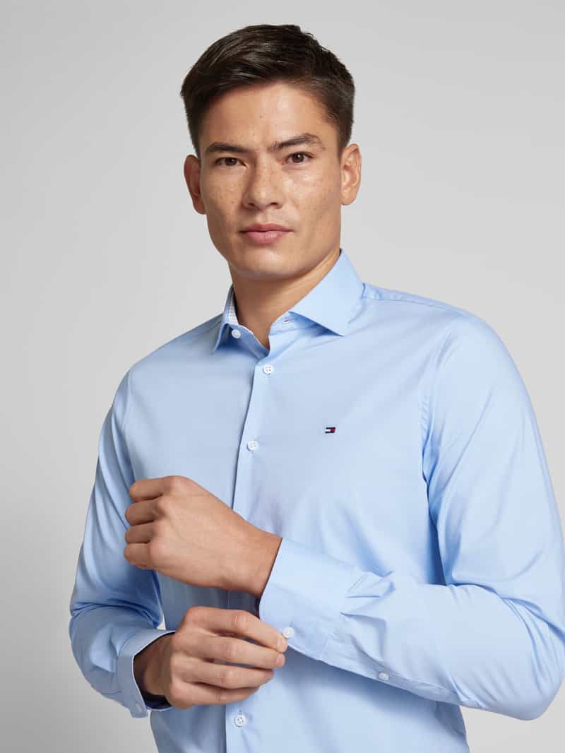 Tommy Hilfiger Tailored Slim fit zakelijk overhemd met knoopsluiting