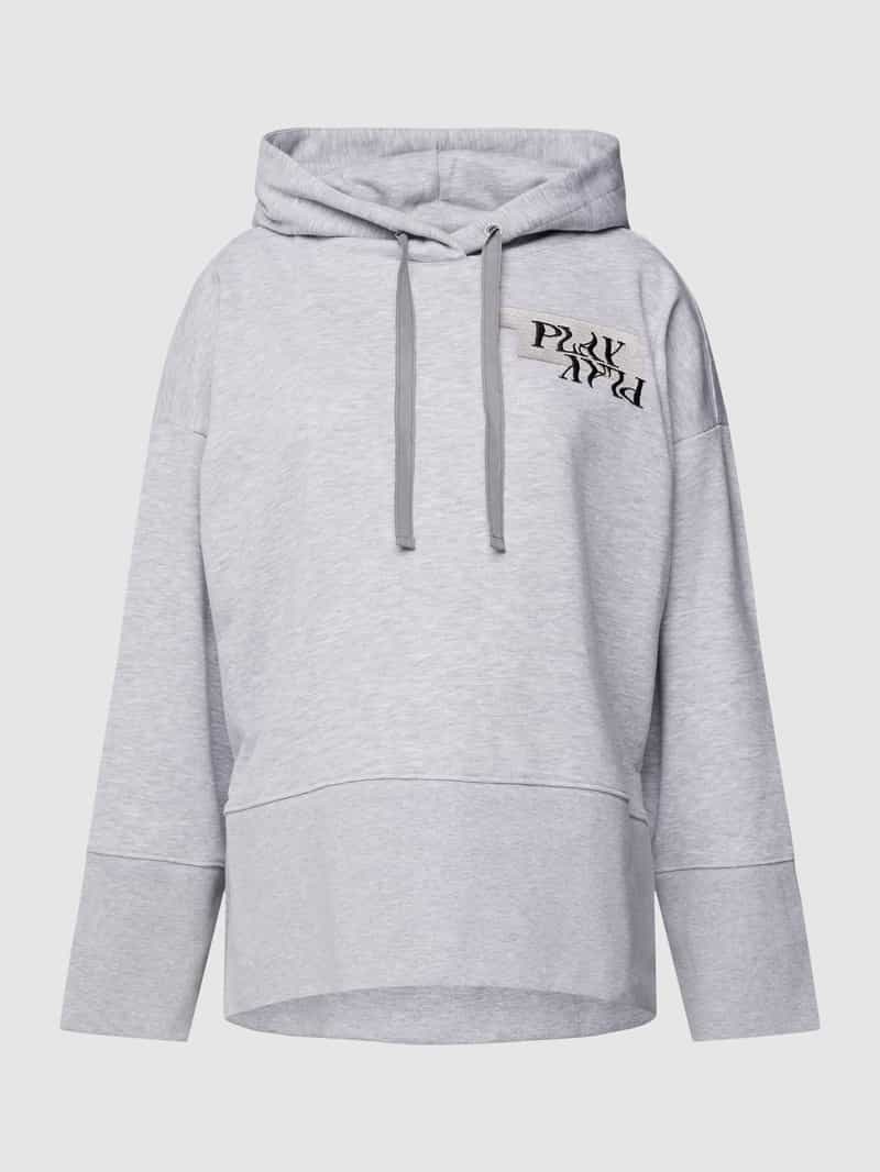 Hoodie met statementstitching, model 'Play' Smith and Soul