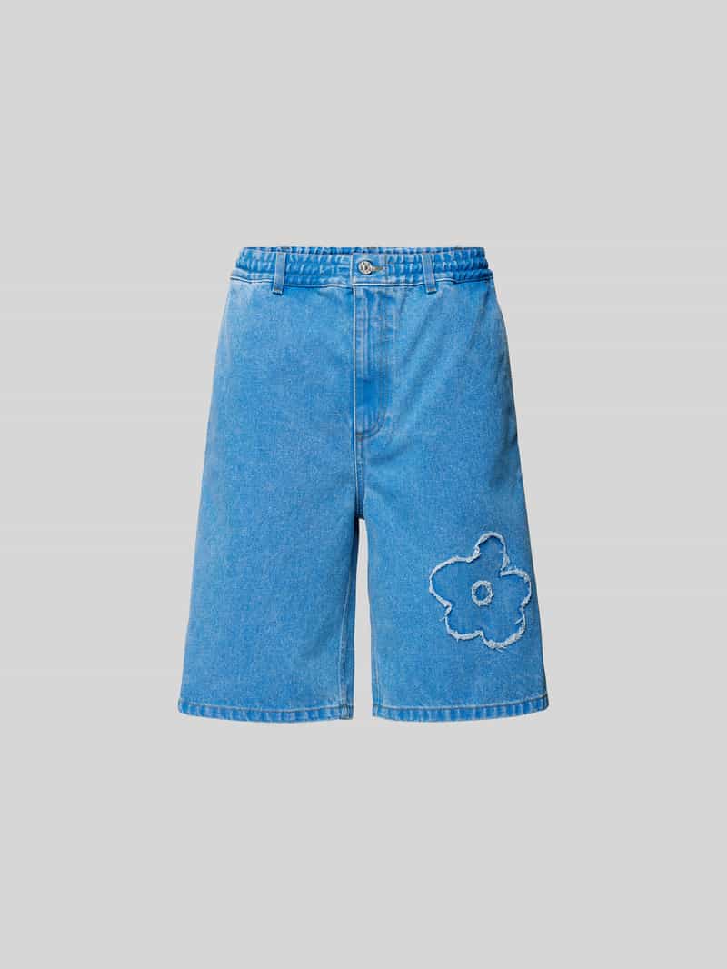 Korte jeans met elastische band