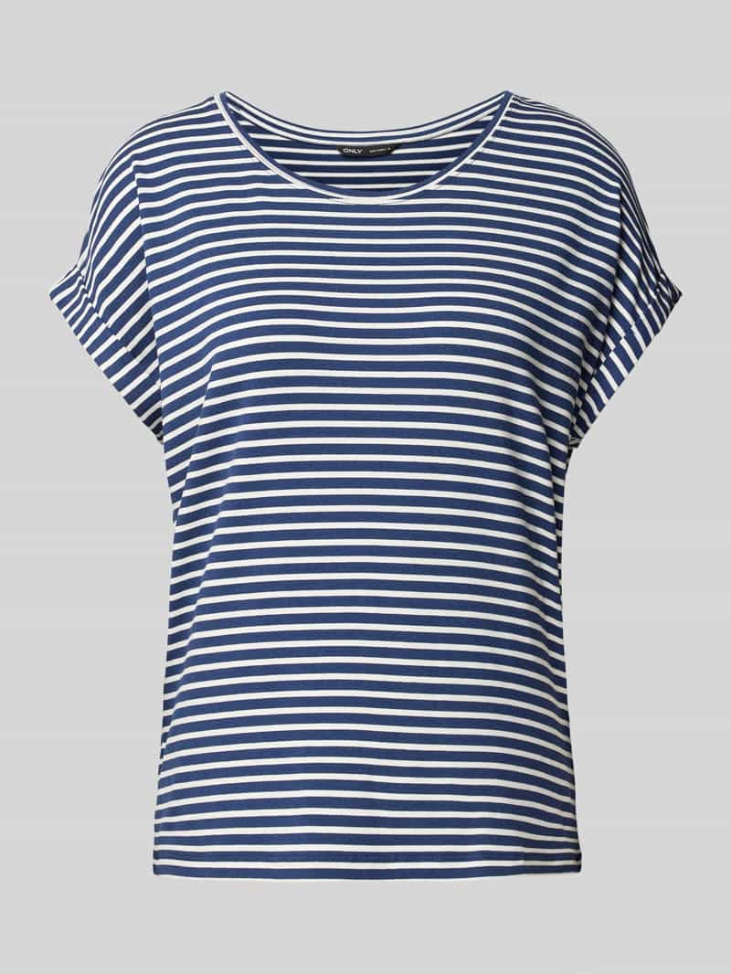 Only Comfort fit T-shirt met omgeslagen mouwe model 'MOSTER'