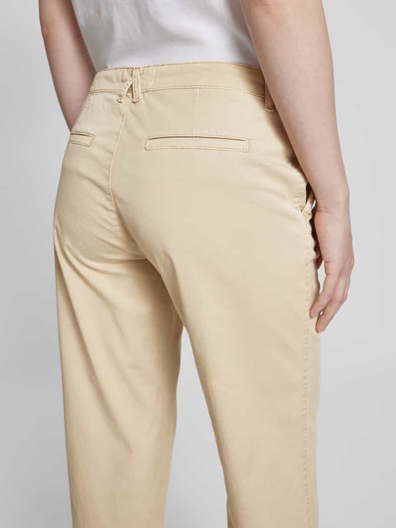 OPUS PANTS Straight leg broek met steekzakken model 'Lisana base'