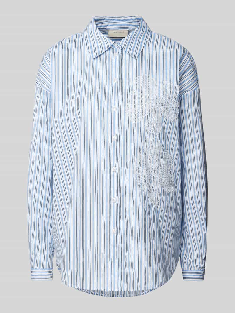 FREE QUENT Regular fit blouse met kant model 'Cirene'