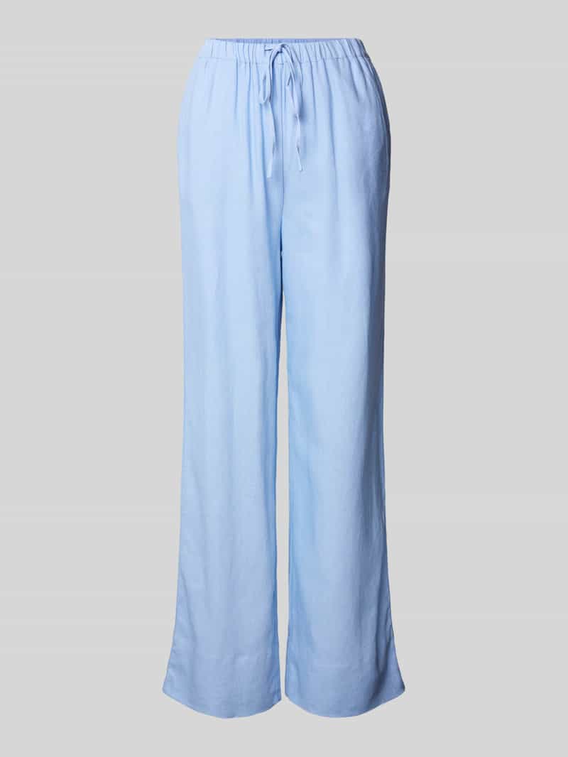 Stoffen broek met elastische band, model 'MATHILDA'