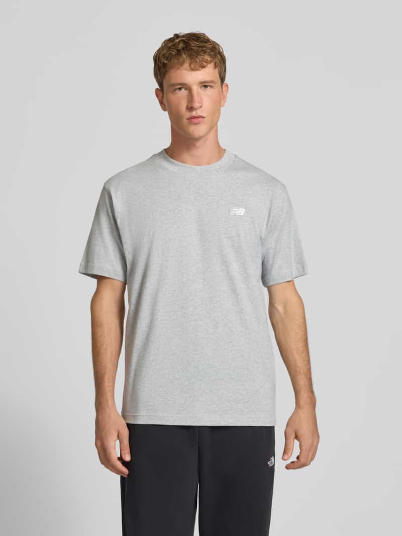 New Balance T-shirt met labelstitching model 'ESSENTIALS'