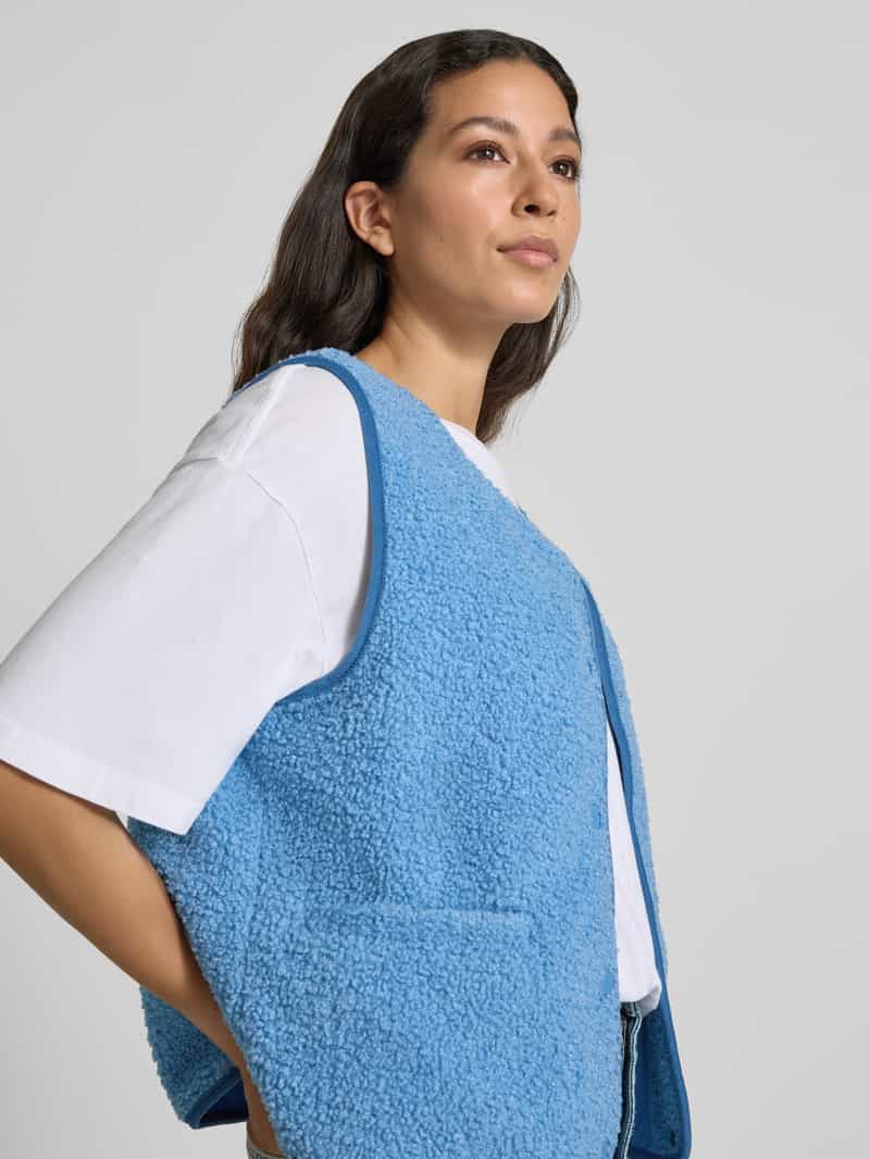 Ichi Gilet met drukknoopsluiting model 'TINO'