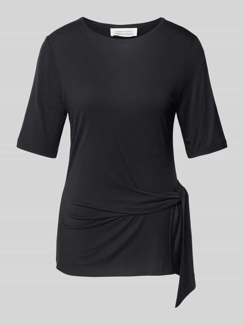 GUIDO MARIA KRETSCHMER WOMAN T-shirt met plooien model 'EMINA'