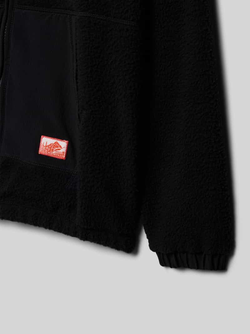Tommy Hilfiger Teens Regular fit fleecejack met katoen
