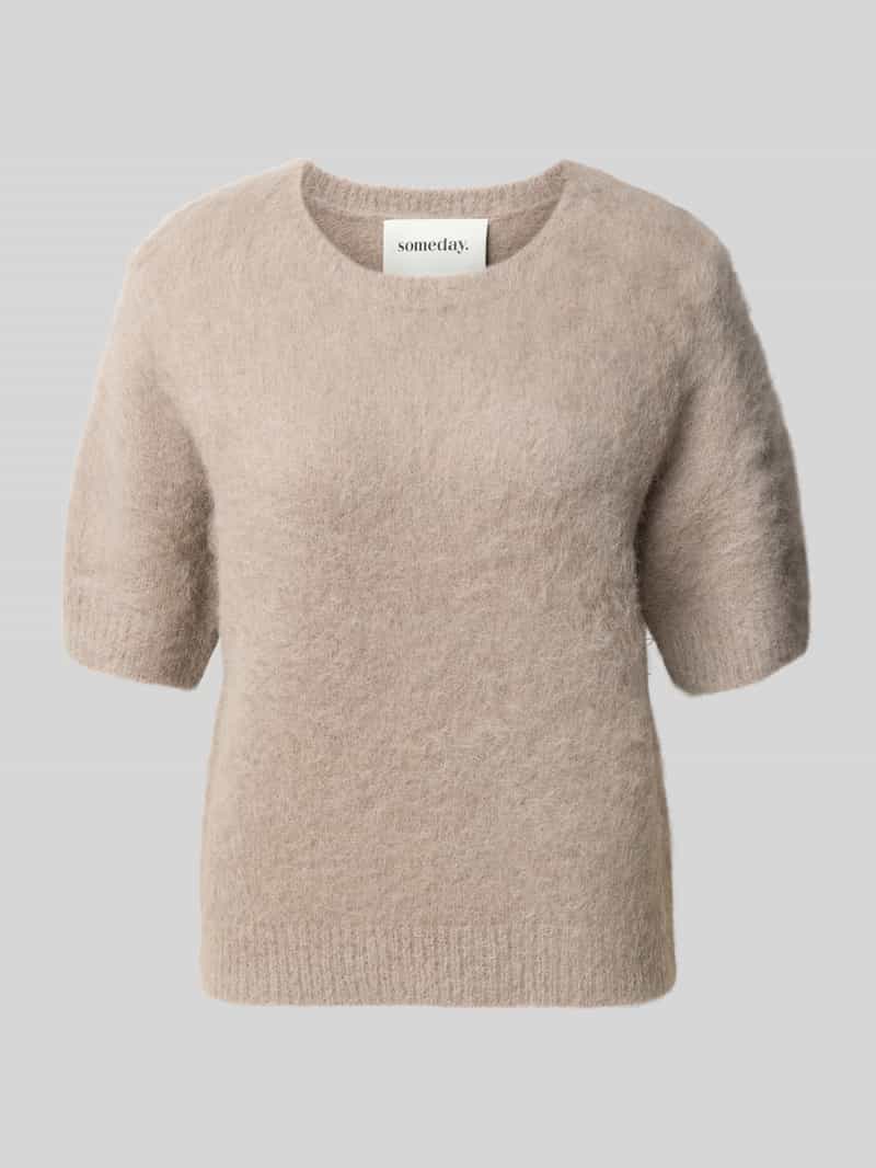 Someday. Pullover van alpacamix met ronde hals model 'Tirina'