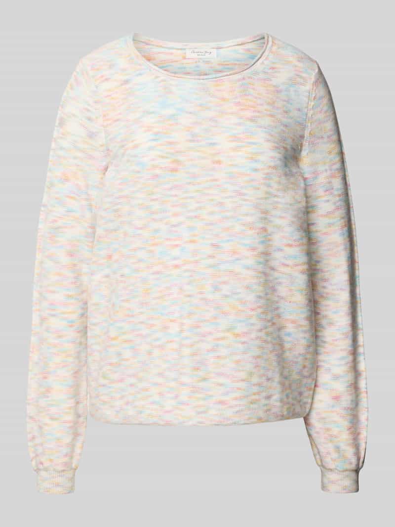 Christian Berg Woman Gebreide pullover met ronde hals