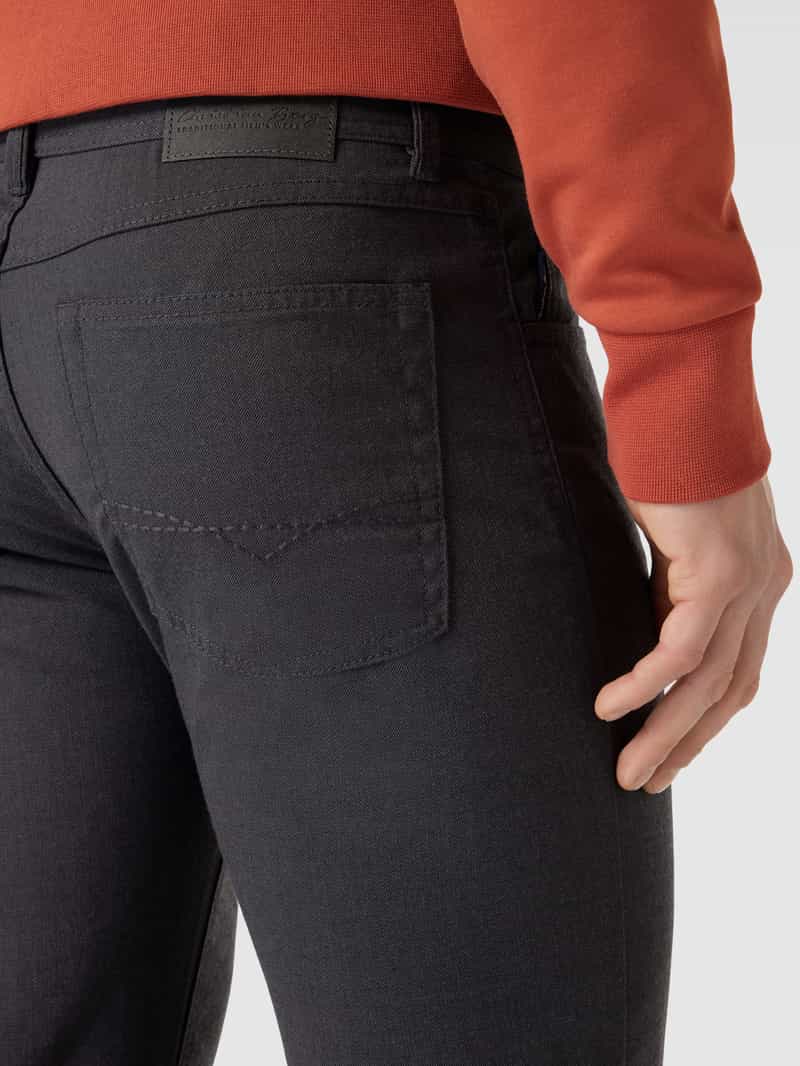 Christian Berg Men Regular fit stoffen broek in 5-pocketmodel