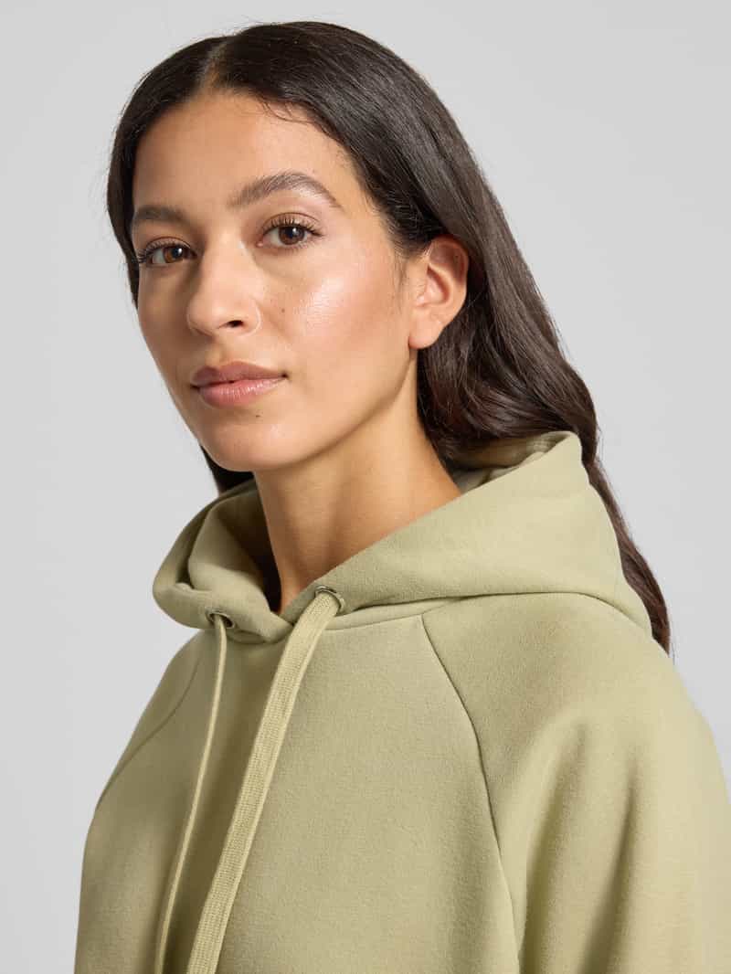 Opus Hoodie met tunnelkoord model 'Peach'