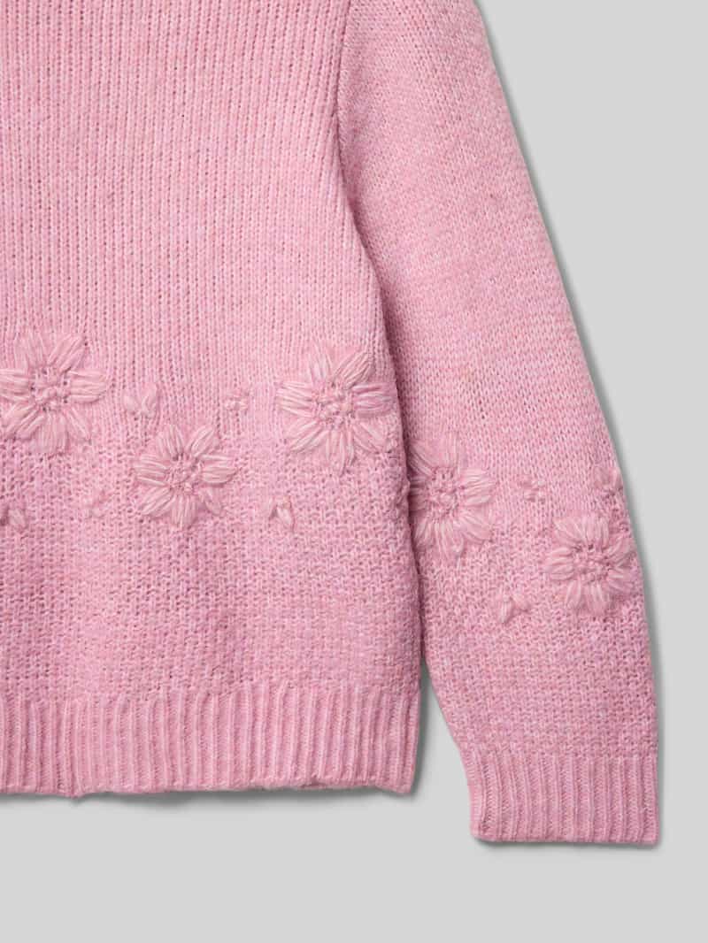 Only Regular fit gebreide pullover met ronde hals model 'TANYA'