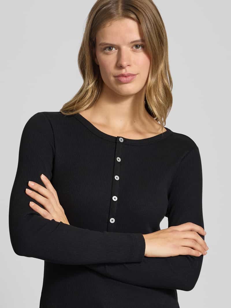 G-Star Raw Slim fit shirt met lange mouwen ronde hals en knoopsluiting