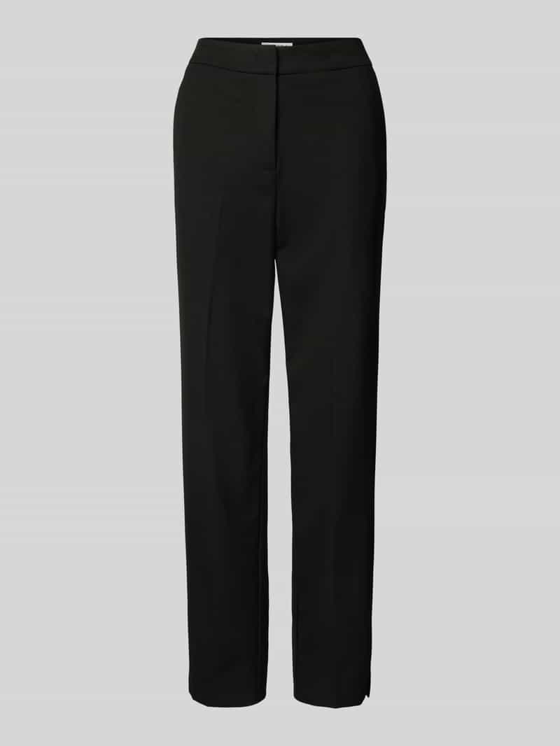 Marc O'Polo Stoffen broek met persplooien