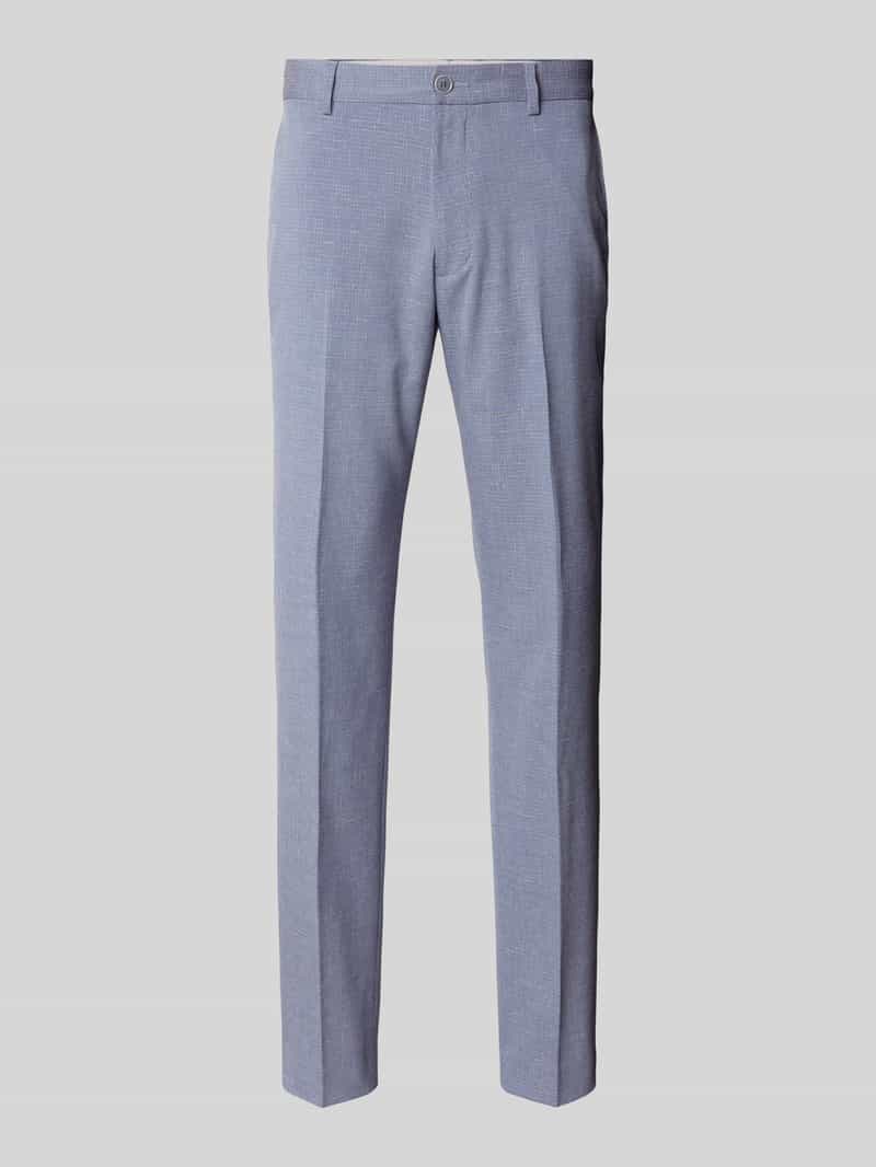 s.Oliver BLACK LABEL Regular fit pantalon met fijne geweven structuur