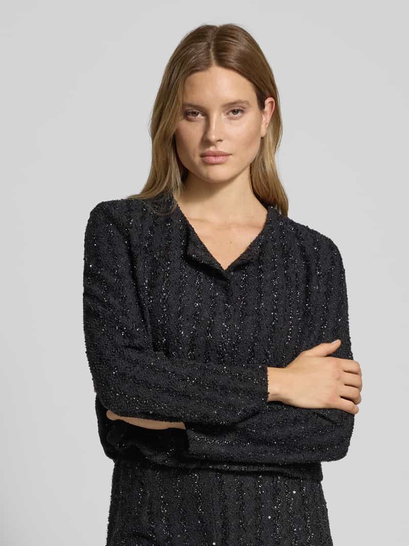 Ichi Blazer met ronde hals model 'NINKY'