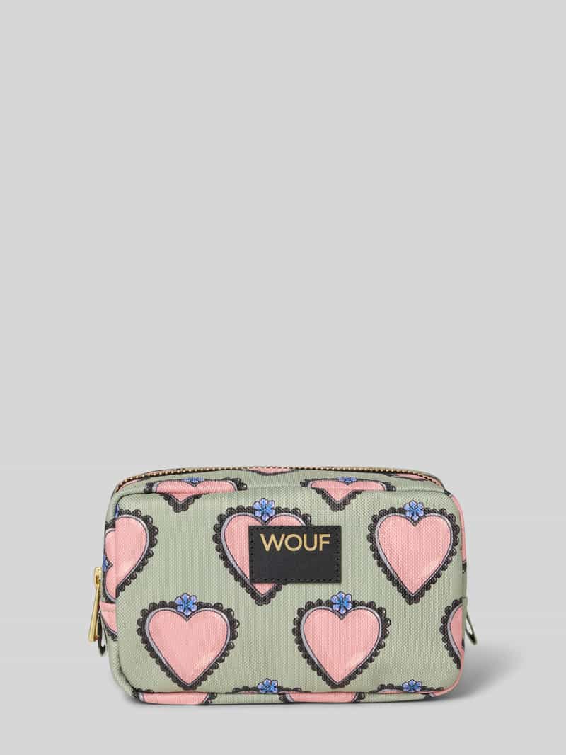 WOUF Make-uptasje met logopatch model 'Glow'