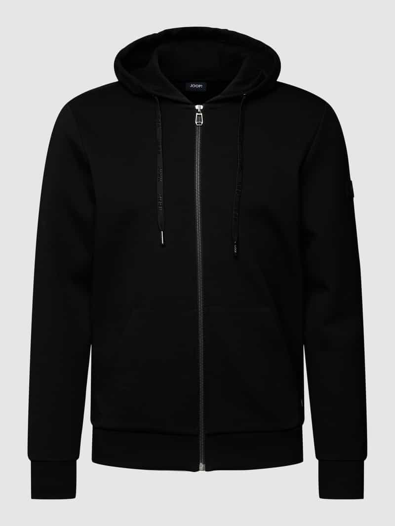 Sweatjack met labeldetail JOOP! Collection