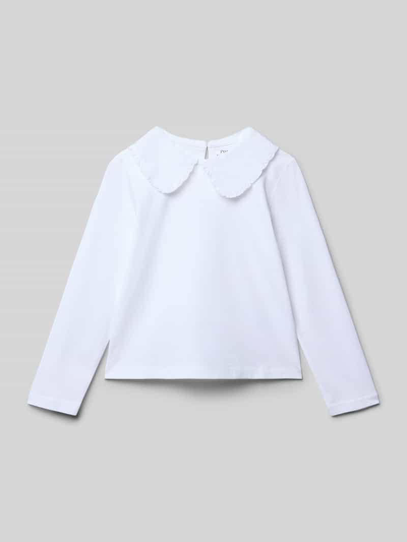Polo Ralph Lauren Kids Regular fit shirt met lange mouwen van puur katoen model 'Knit'