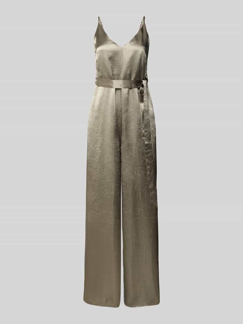 Jumpsuit met strikceintuur, model 'SELENE'