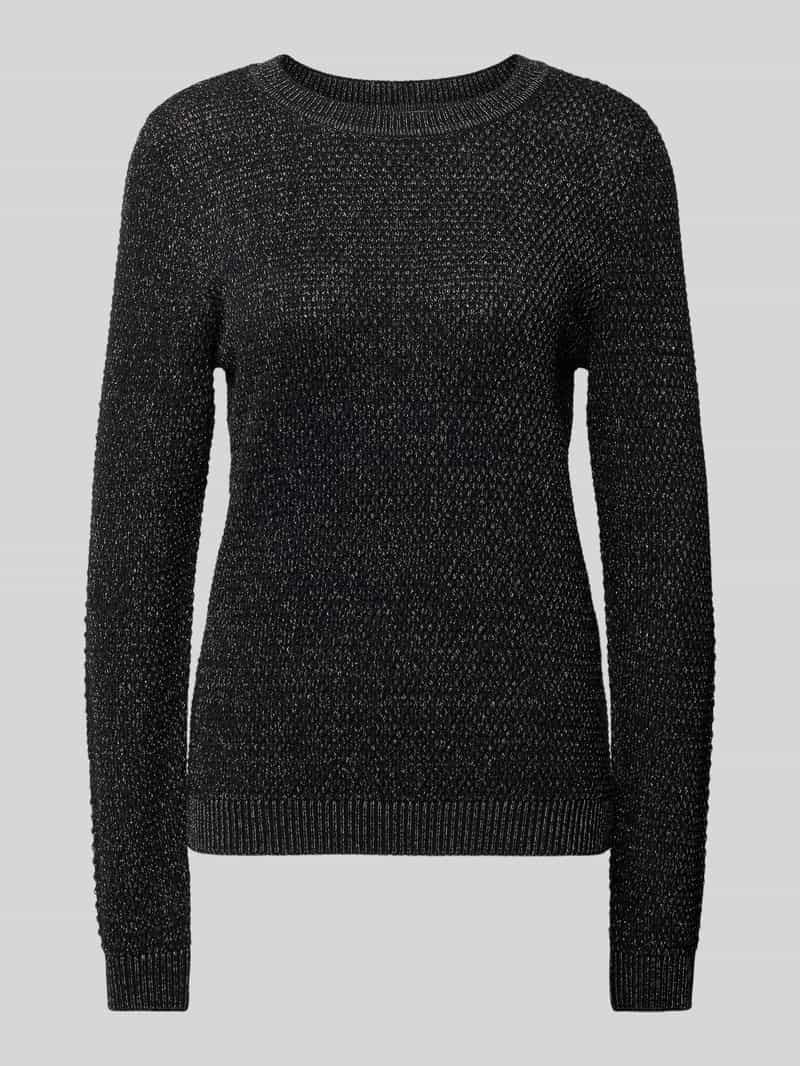 Vila Gebreide pullover met effectgaren, model 'DALO'