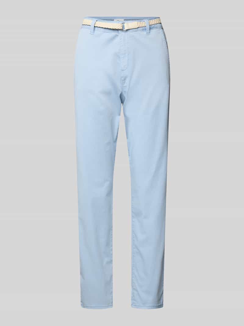 s.Oliver RED LABEL Regular fit chino van katoenmix