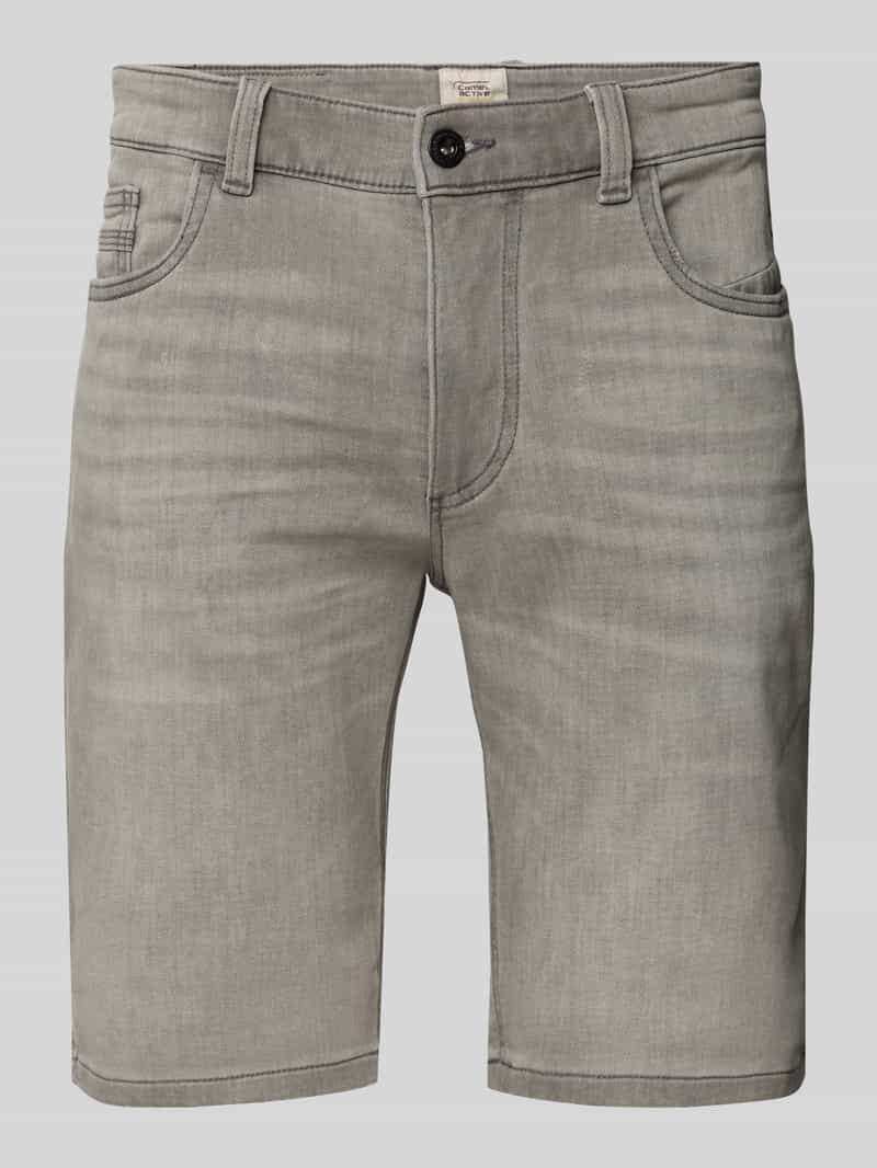 camel active Korte regular fit jeans in 5-pocketmodel