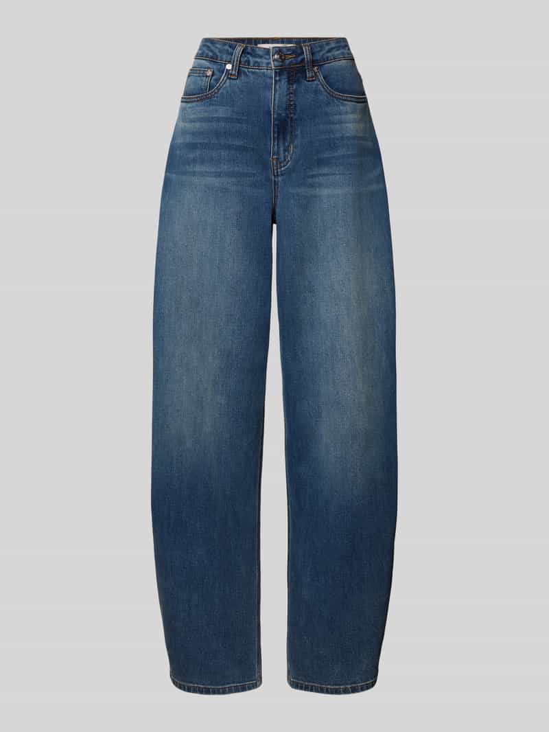 Gestuz Barrel fit jeans in used-look