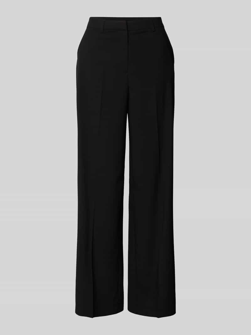 Bandplooibroek met viscose Model 'ROSA'