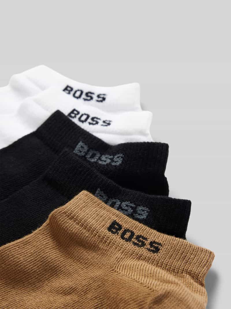 Boss Sokken met labeldetail in een set van 5 paar