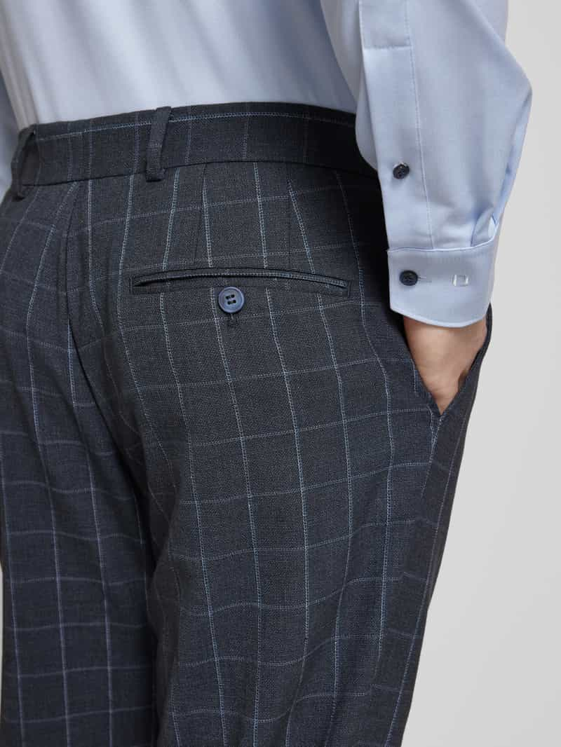 Selected Homme Slim fit pantalon met ruitjes model 'OASIS'