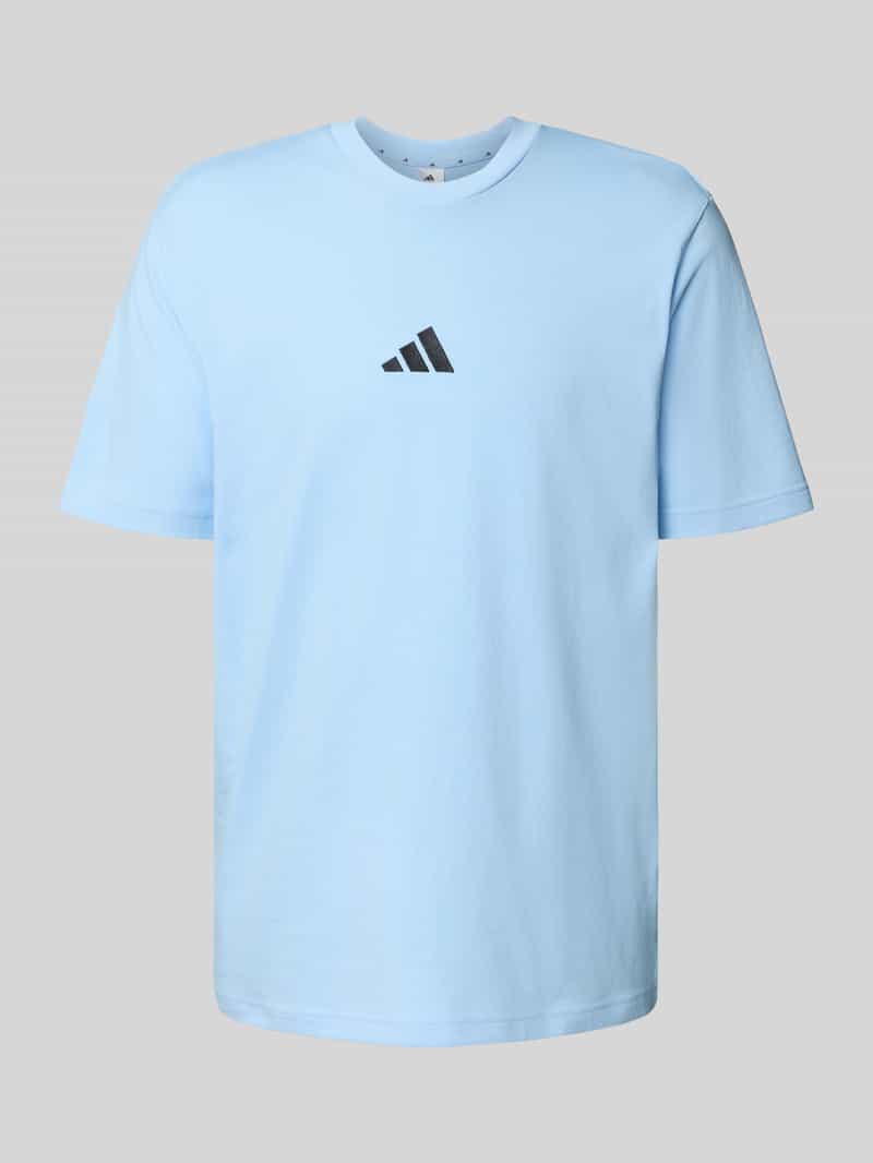 ADIDAS SPORTSWEAR T-shirt met labelstitching en ronde hals