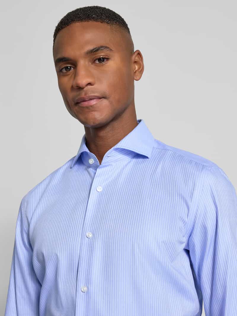 Boss Slim fit zakelijk overhemd met extra lange mouwen