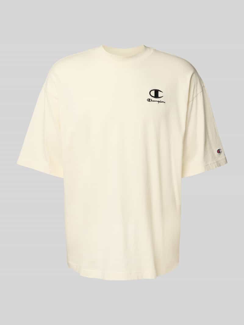 Champion Relaxed fit T-shirt met labelstitching