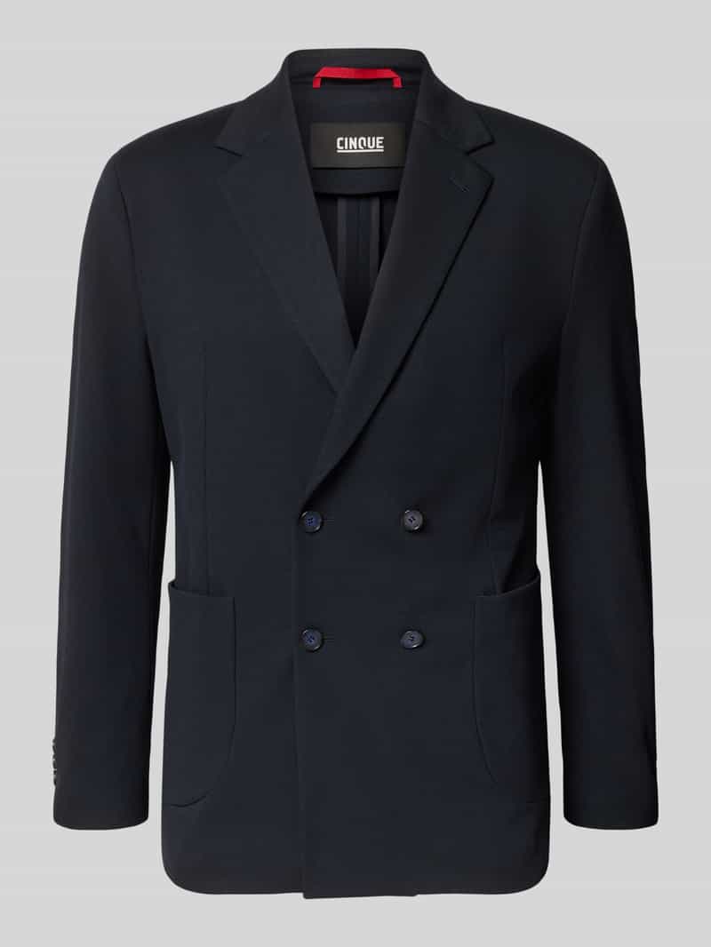 Slim fit colbert met reverskraag model 'BERTUE'