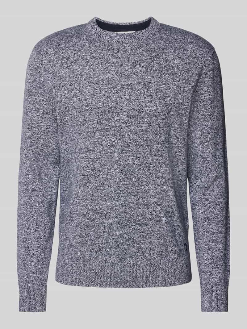 Tom Tailor Denim Regular fit gebreide pullover met ronde hals