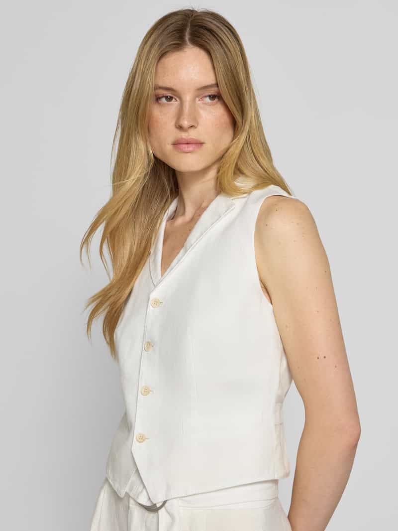 Polo Ralph Lauren Gilet met reverskraag model 'PAULINE'