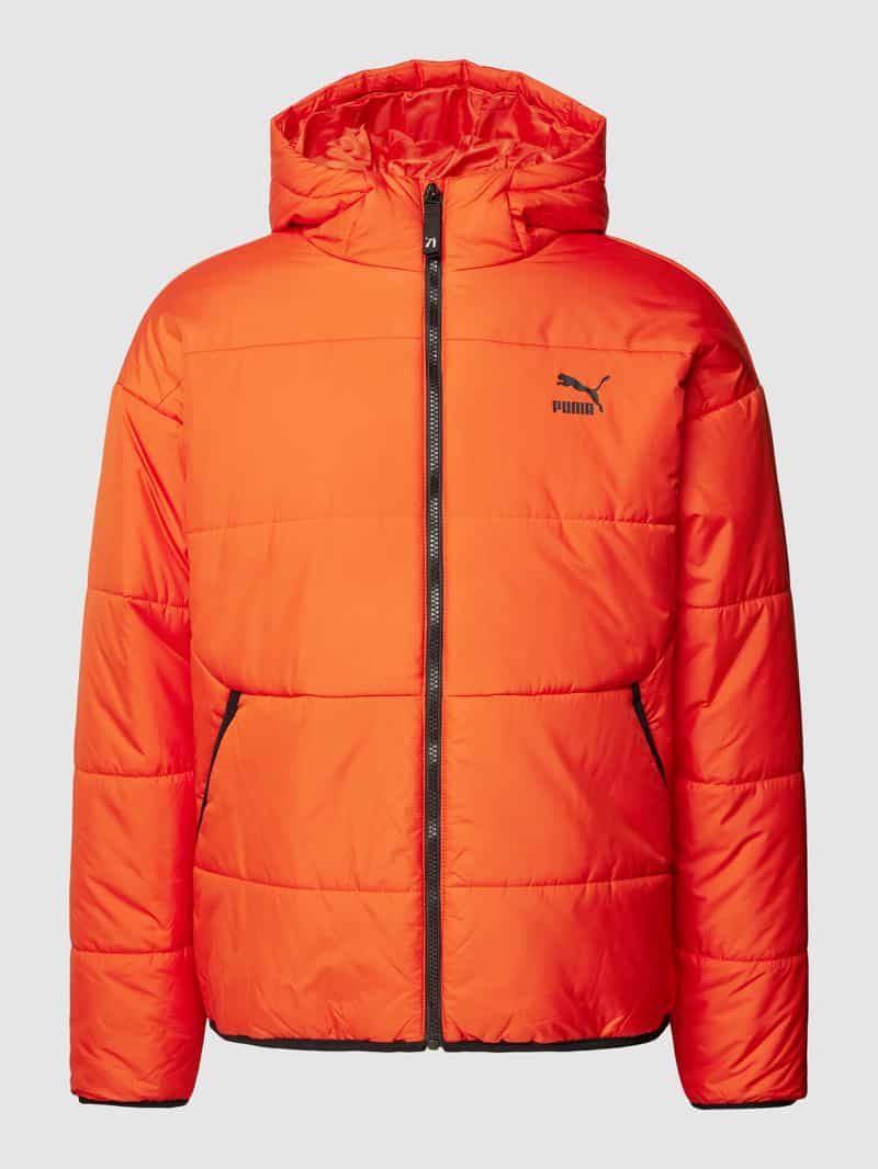 PUMA PERFORMANCE Gewatteerd jack met labelprint model 'Classics'