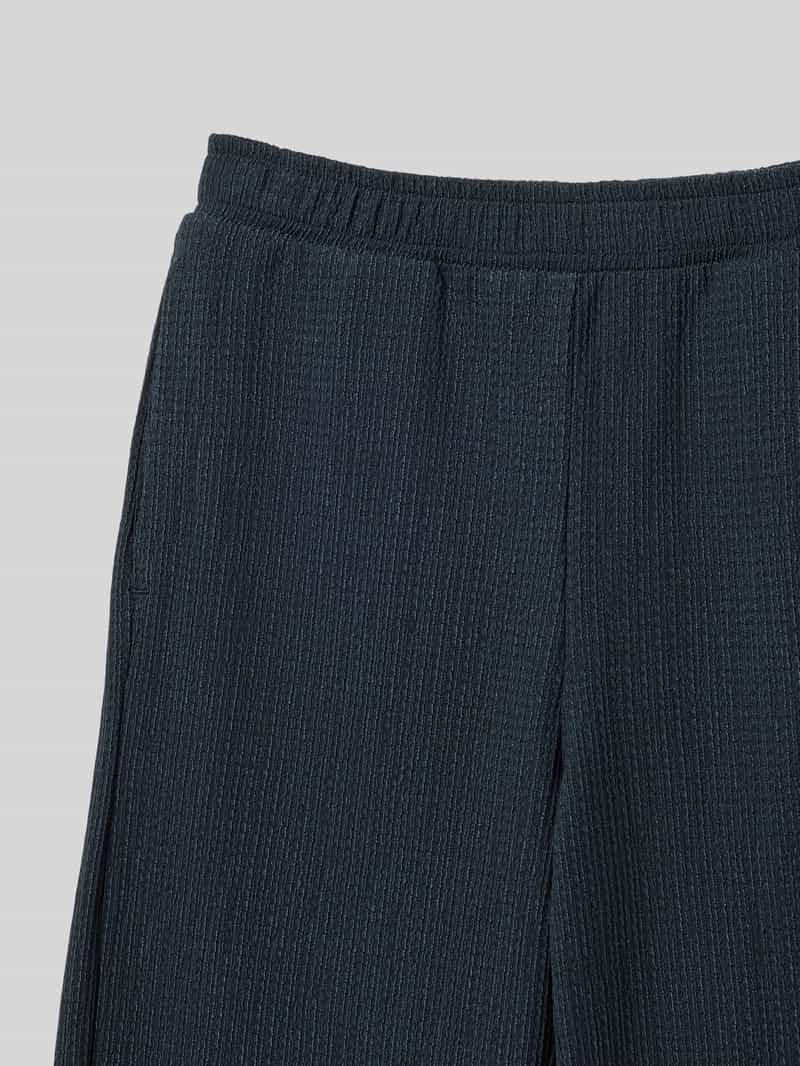 Tom Tailor Regular fit wijde broek in vlamgarenlook