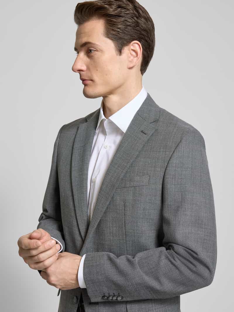 Pierre Cardin Colbert van scheerwolmix met reverskraag model 'Michel'