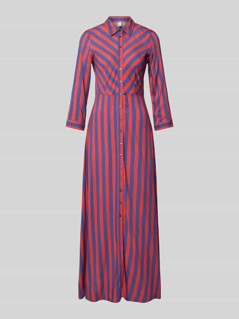 YAS Maxi-jurk met knoopsluiting model 'SAVANNA'
