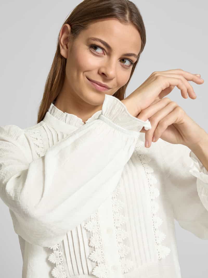 LOLLYS LAUNDRY Overhemdblouse met knoopsluiting model 'Ariel'